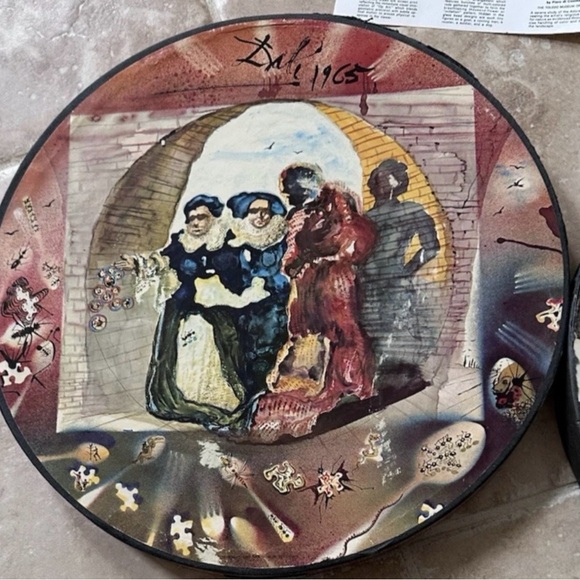 Vtg  '65 Springbok Double Image Art Apparition Voltaire Salvador Dali Puzzle - Picture 5 of 14